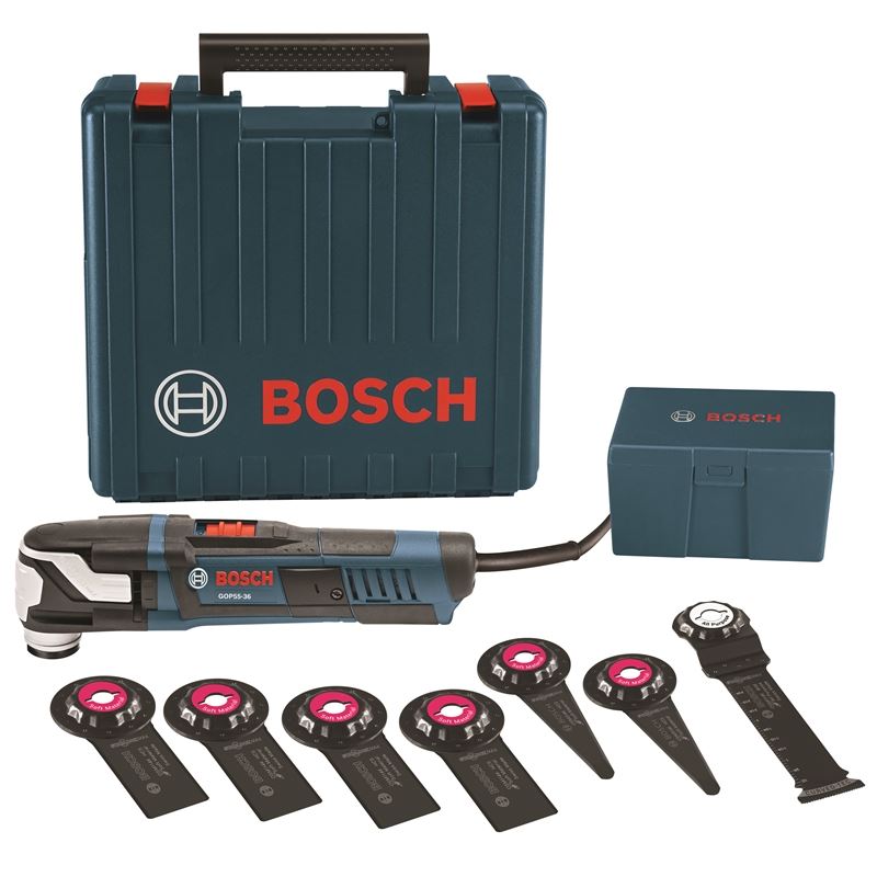 Bosch | GOP55-36C1 8 pc. StarlockMax Oscillating Multi-Tool Kit