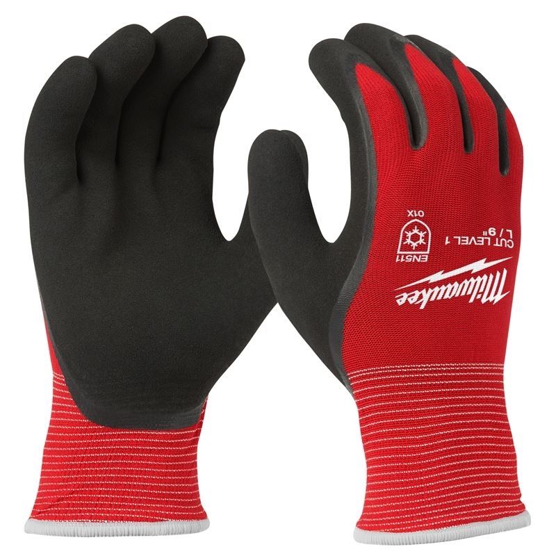 Milwaukee Cut Level 1 Insulated Winter Dipped Gloves