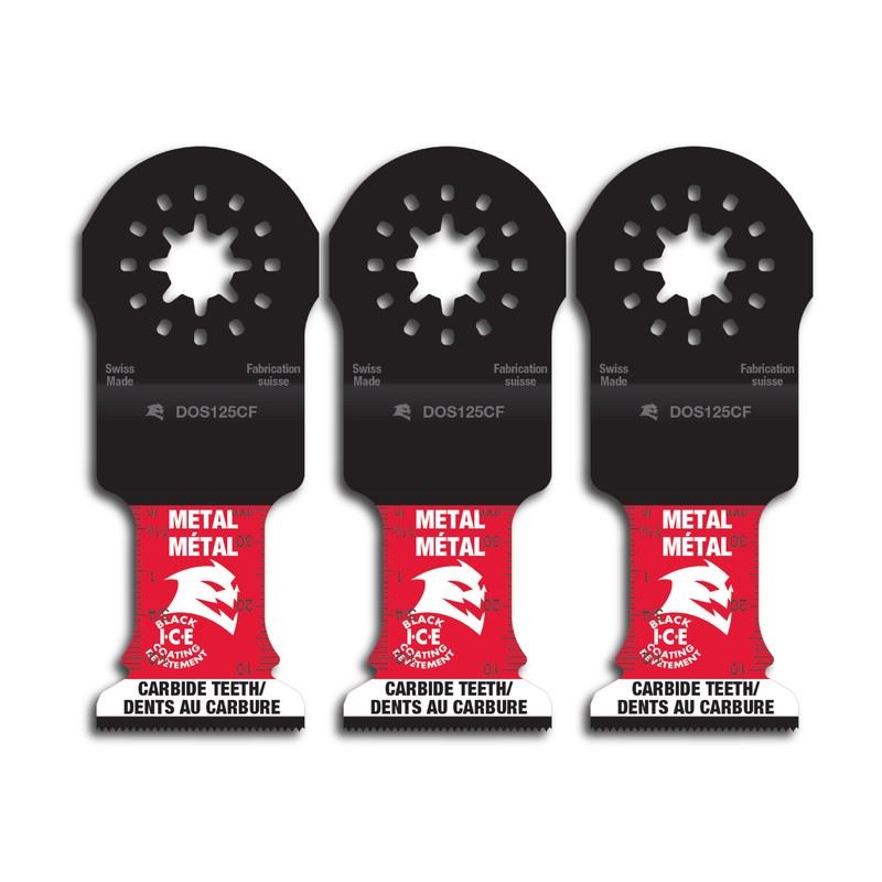 Diablo DOS125CF3 1-1/4 in. Starlock Carbide Oscillating Blades for Metal (3-Pack)