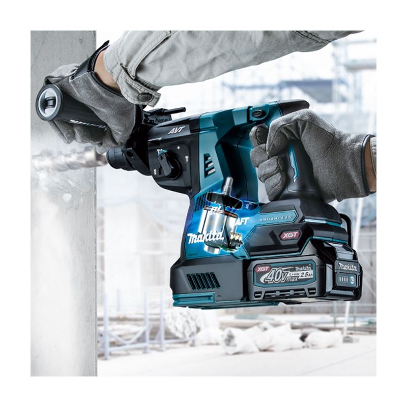 Makita HR003GM102 40V MAX XGT Li-Ion (4.0 Ah) 1-1/8in Rotary Hammer Kit with Brushless Motor