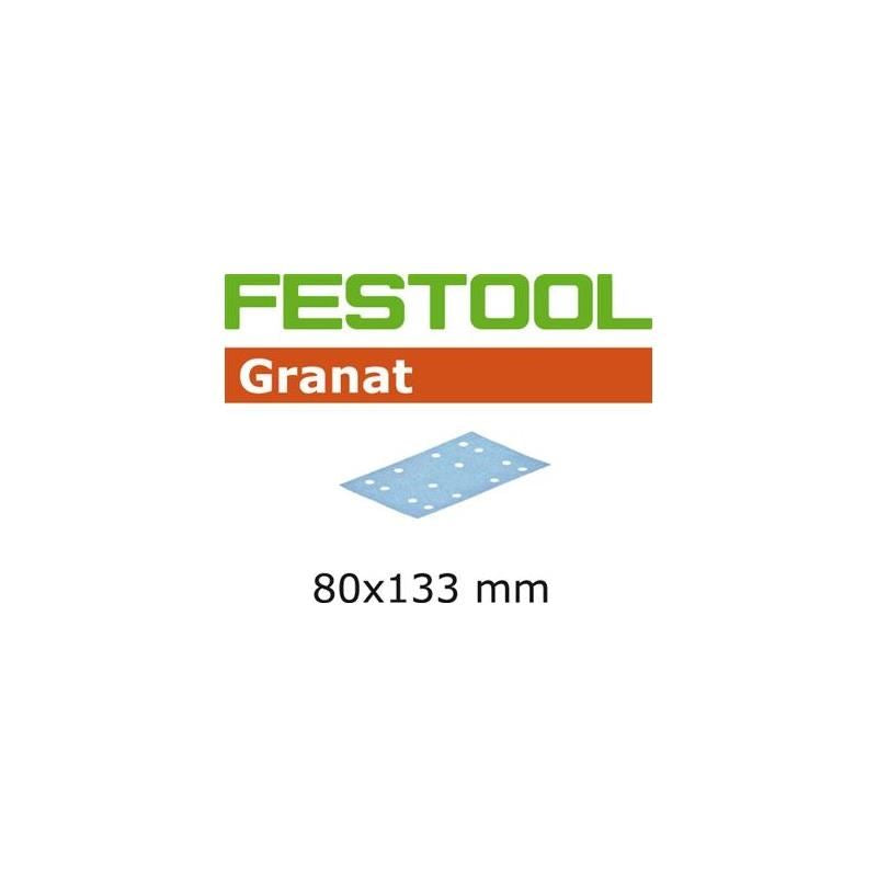 Festool | 497126 P400 Grit, Granat Abrasives, Pack of 100