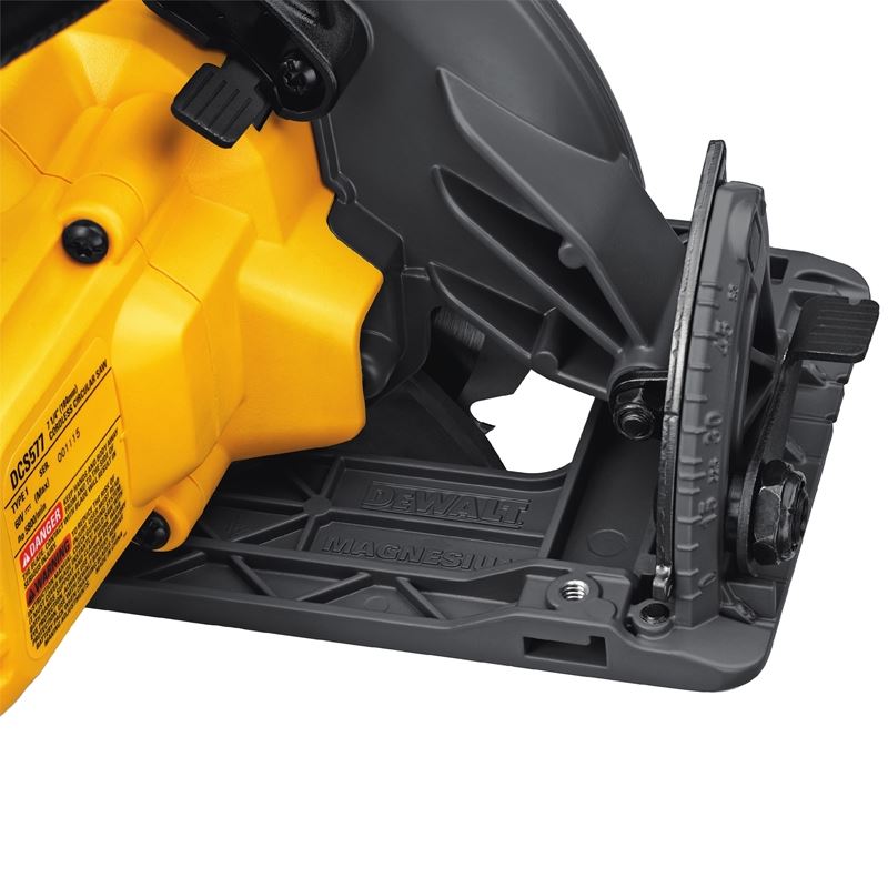 DCS577X1 FLEXVOLTÂ® 60V MAX* 7-1/4 in. Cordless Worm Drive Style Saw (9.0Ah Battery)