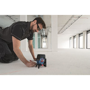 Bosch | GCL100-80C 12V Max Connected Cross-Line Laser with Plumb Points