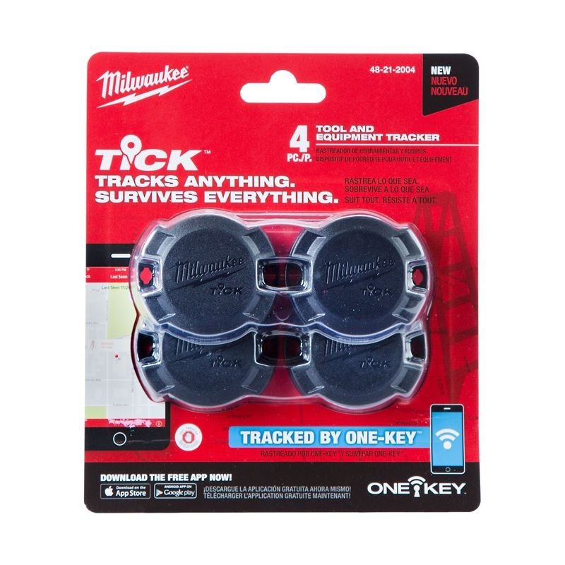 Milwaukee 48-21-2004 TICKâ„¢ Tool and Equipment Tracker (4 Pk)