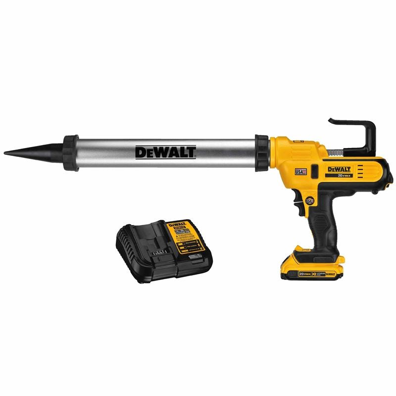 DEWALT DCE580D1 20v MAX* 300-600ml Sausage Pack Adhesive Gun Kit