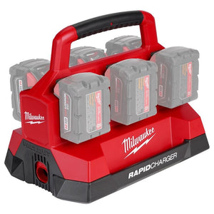 Milwaukee 48-59-1809 M18 PACKOUT Six Bay Rapid Charger