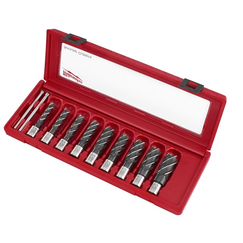 49-22-8410 9-Piece HSS Annular Cutter Set