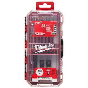 Milwaukee 48-32-4004 SHOCKWAVE Impact Duty Driver Bit Set - 32PC