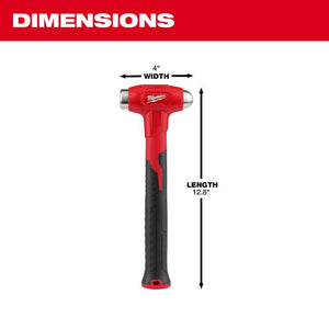 Milwaukee 48-22-9140 16oz Dead Blow Ball Peen Hammer