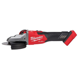 Milwaukee 2887-20 M18 FUEL 5in Flathead Braking Grinder, Slide Switch Lock-On