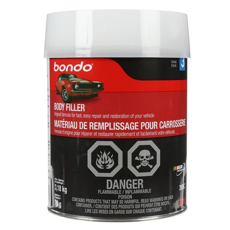 BONDO BODY FILLER 3.75KG (GAL) 265C