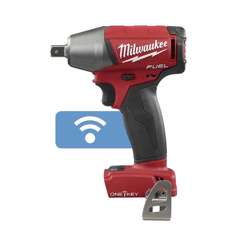 2759-20 M18 FUEL 18 Volt Lithium-Ion Brushless Cordless 1/2 in. Compact Impact Wrench with Pin Detent with ONE-KEY  - Tool Only