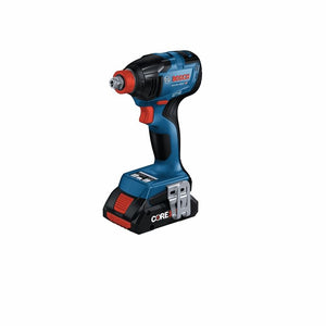 Bosch GDX18V-1860CB25 18V Connected-Ready Two-In-One 1/4 In. and 1/2 In. Bit/Socket Impact Driver/Wrench Kit with (2) CORE18V 4.0 Ah Compact Batteries and (1) Connectivity Module