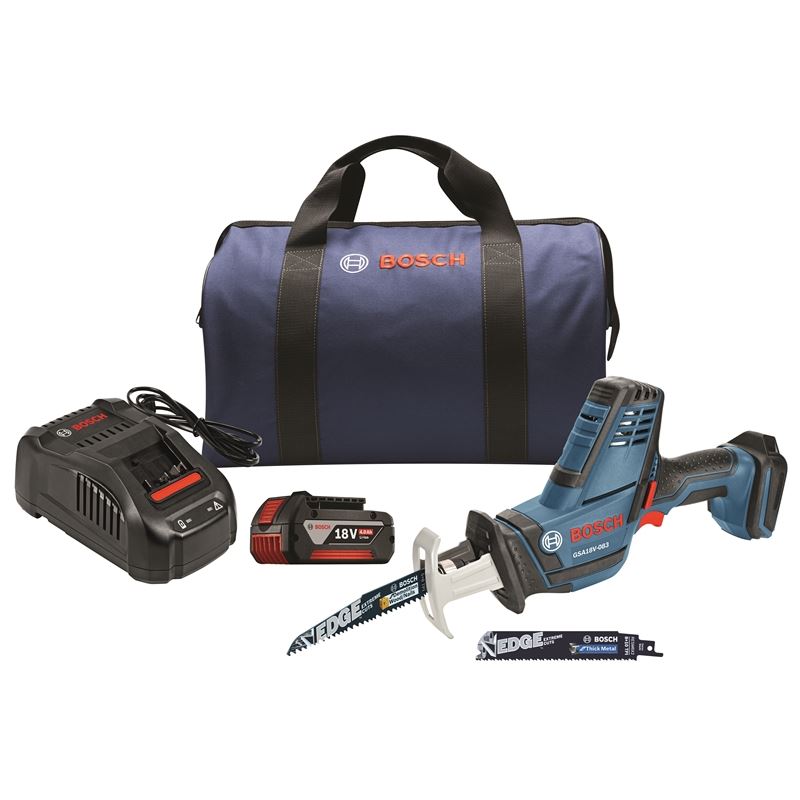 Bosch | GSA18V-083B11 18 V Compact Reciprocating Saw Kit | BFP