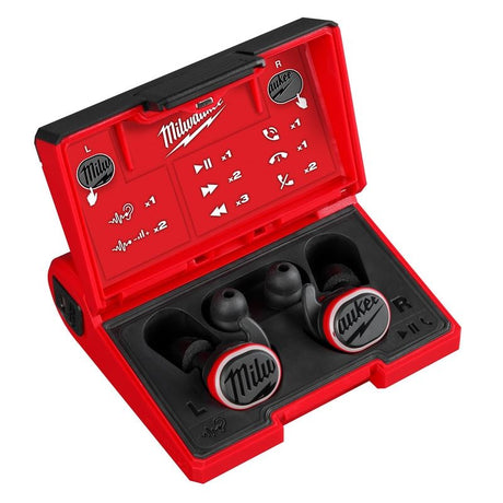 Milwaukee 2191-21 REDLITHIUM USB Bluetooth Jobsite Ear Buds