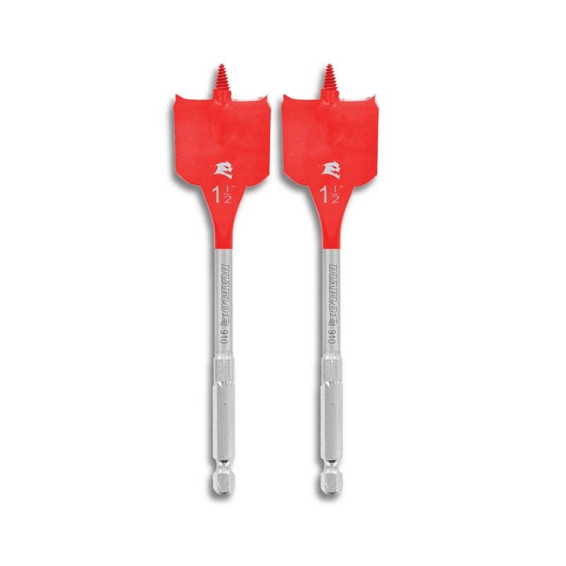 Diablo DSP2170-P2 1-1/2 x 6 SPEEDemon Spade Bit 2-Pack