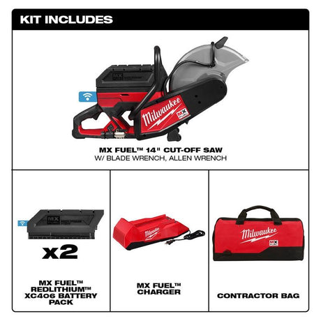 Milwaukee MXF314-2XC MX FUEL 14IN CUT-OFF SAW KIT