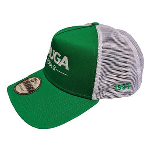 Sauga Tools New Era 9Forty Green Trucker Hat