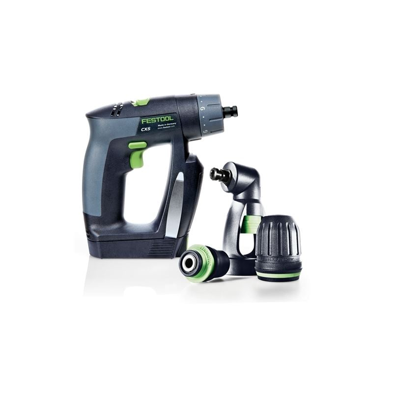 Festool | 564274 CXS Compact Drill Driver Set with Right Angle Chuck