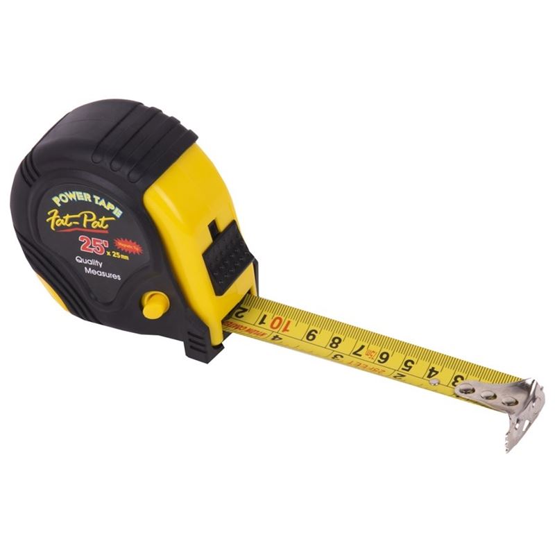 FatPat 25 ft. Compact Tape Measure