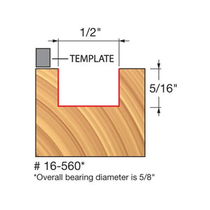 Freud | 16-560 1/2 (Dia.) Mortising Bit