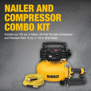 DEWALT DWFP1KIT Nailer and Compressor Combo Kit