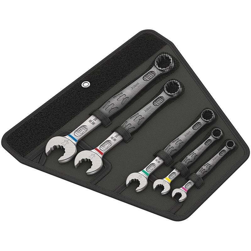 WERA 05020230001 6003 Joker 5 Set 1 combination wrench set, 5 pieces