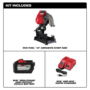 Milwaukee 2990-21HD M18 FUEL 14in Abrasive Chop Saw Kit