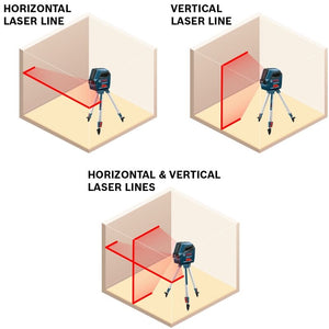 Bosch GLL 55 Self Leveling Cross Line Laser