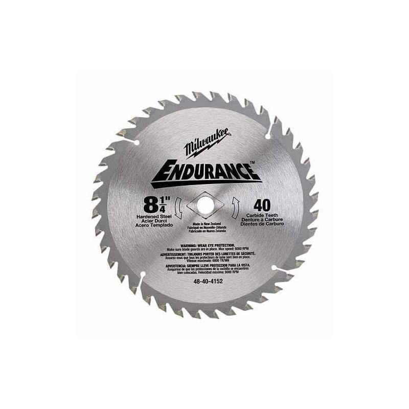 Milwaukee | 48-40-4152 8-1/4" 40 Carbide Teeth Circular Saw Blade