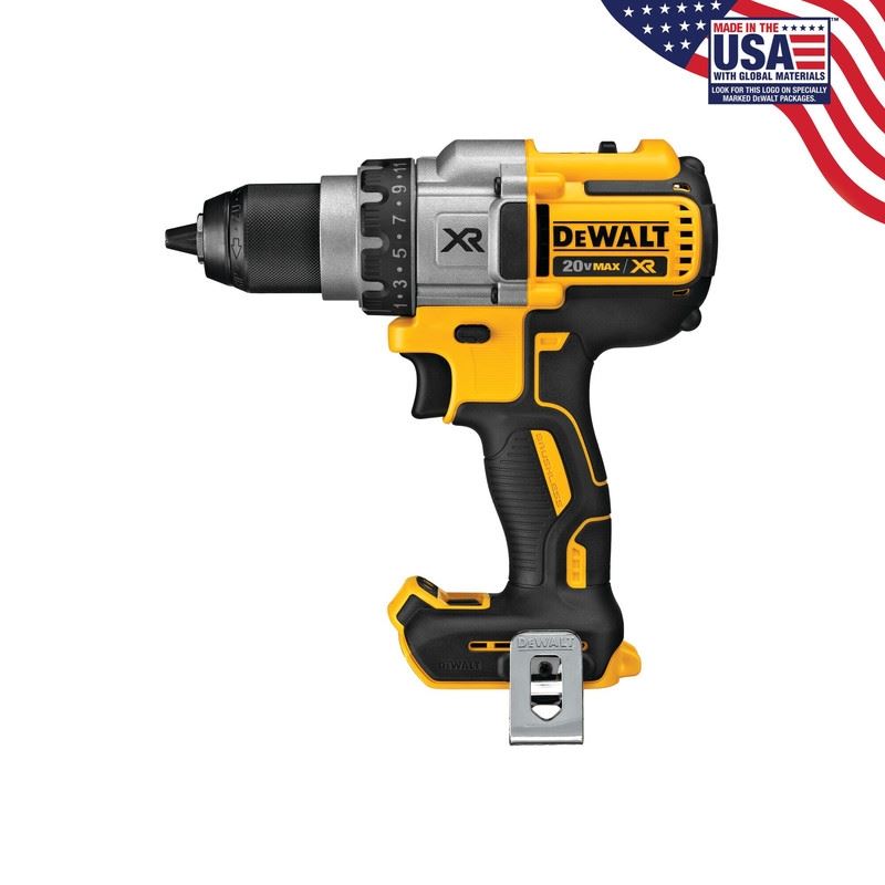 DEWALT DCD991B 20V MAX XR Cordless Brushless 3-Speed Drill/Driver (Tool Only)