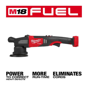 Milwaukee 2684-20 M18 FUEL 15mm Random Orbital Polisher