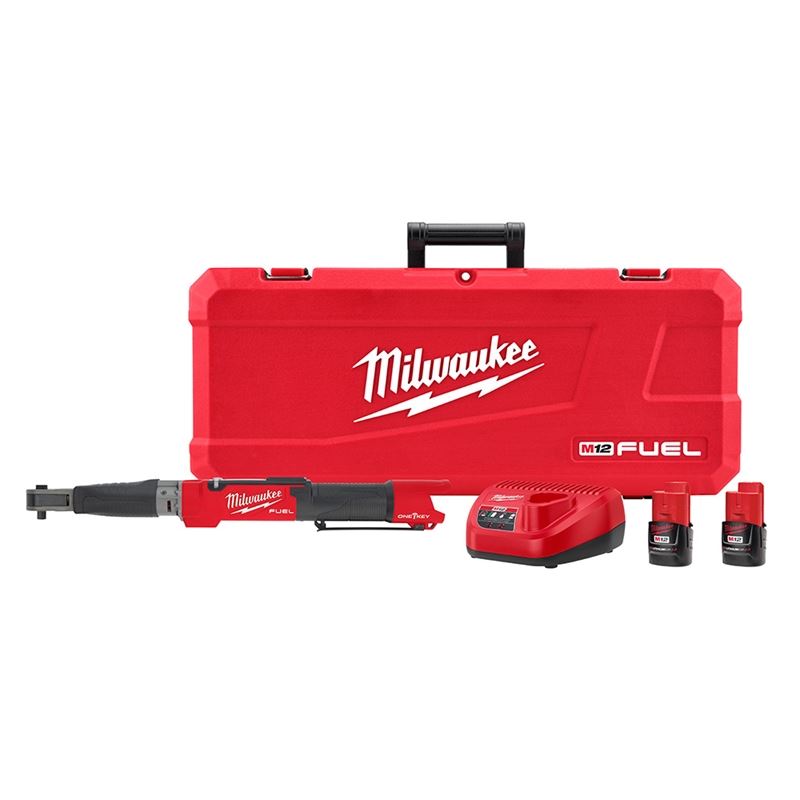 2465-22 M12 FUEL 12 Volt Lithium-Ion Brushless Cordless 3/8 in. Digital Torque Wrench with ONE-KEY Kit