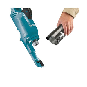 Makita DCL286FZ 18V LXT Brushless Cordless 250 ml Stick Vacuum Cleaner w/Cyclone Attachment, Teal (Tool Only)