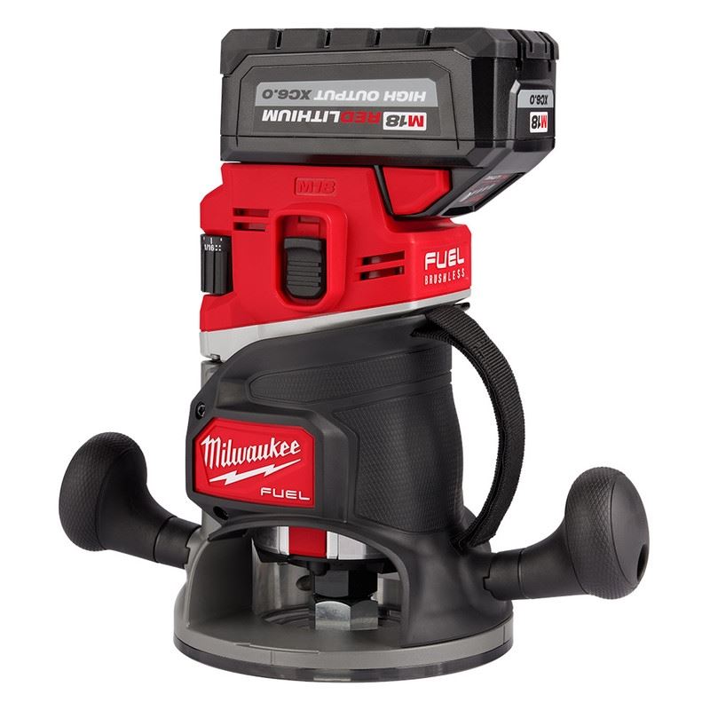 Milwaukee 2838-21 M18 FUEL 18 Volt Lithium-Ion Brushless Cordless 1/2 in. Router Kit