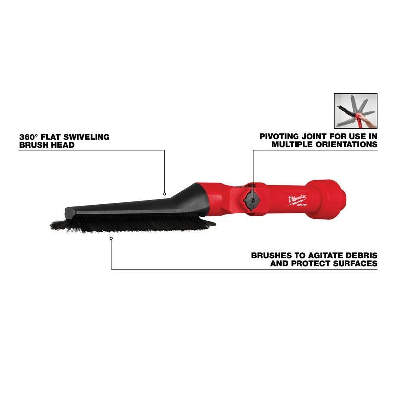 Milwaukee 49-90-2027 AIR-TIP Low-Profile Pivoting Brush Tool