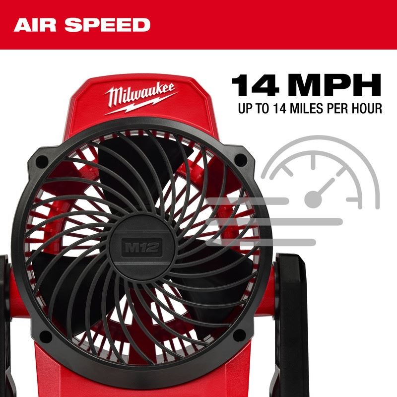 Milwaukee 0820-20 M12 Mounting Fan