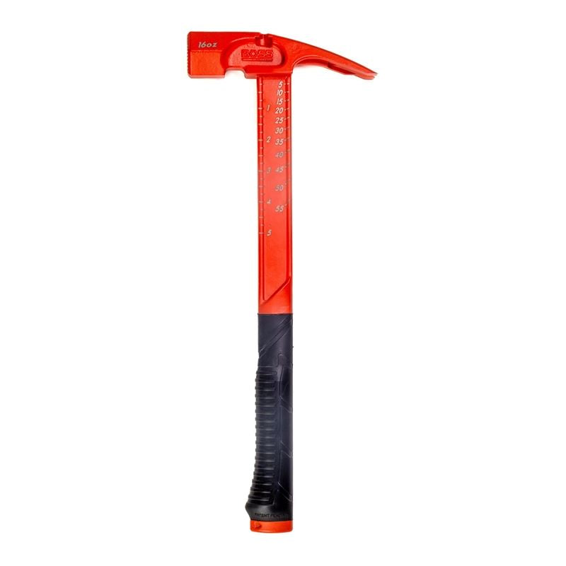 BOSS HAMMER 16oz PRO SERIES ORANGE CERAKOTE TITANIUM HAMMER - MILLED