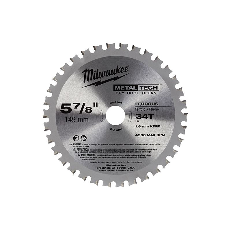 Milwaukee 48-40-4080 5-7/8 Ferrous Metal Blade