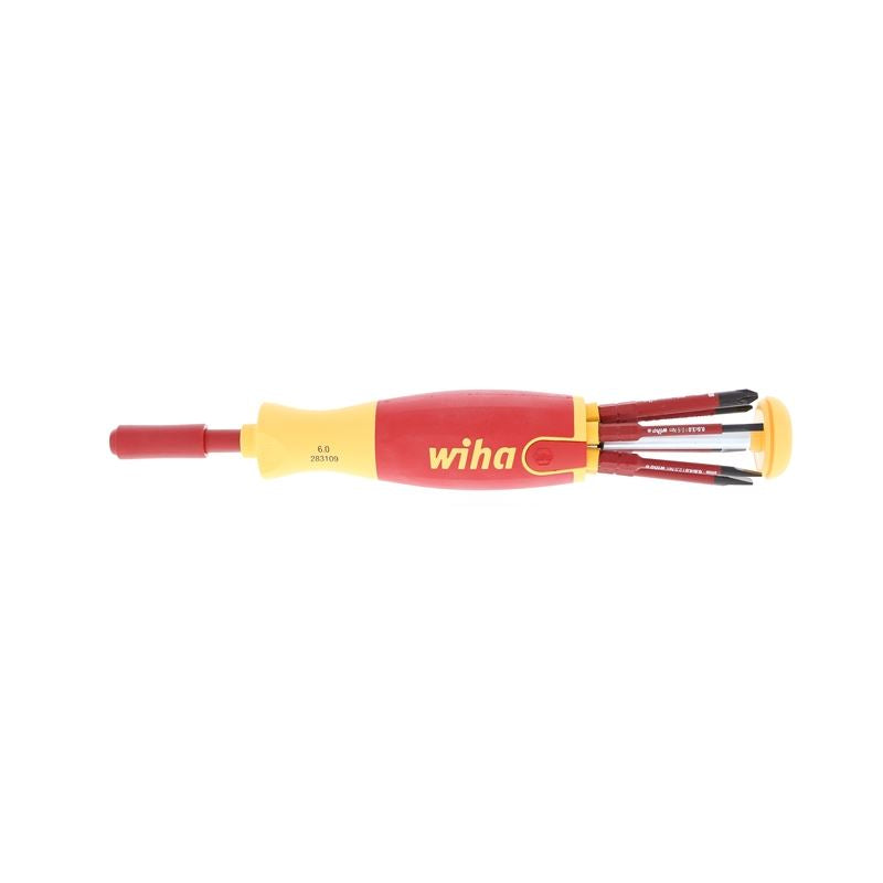 Wiha Insulated 6-in-1 Ultra Driver SlimLine Slotted and Phillips Set