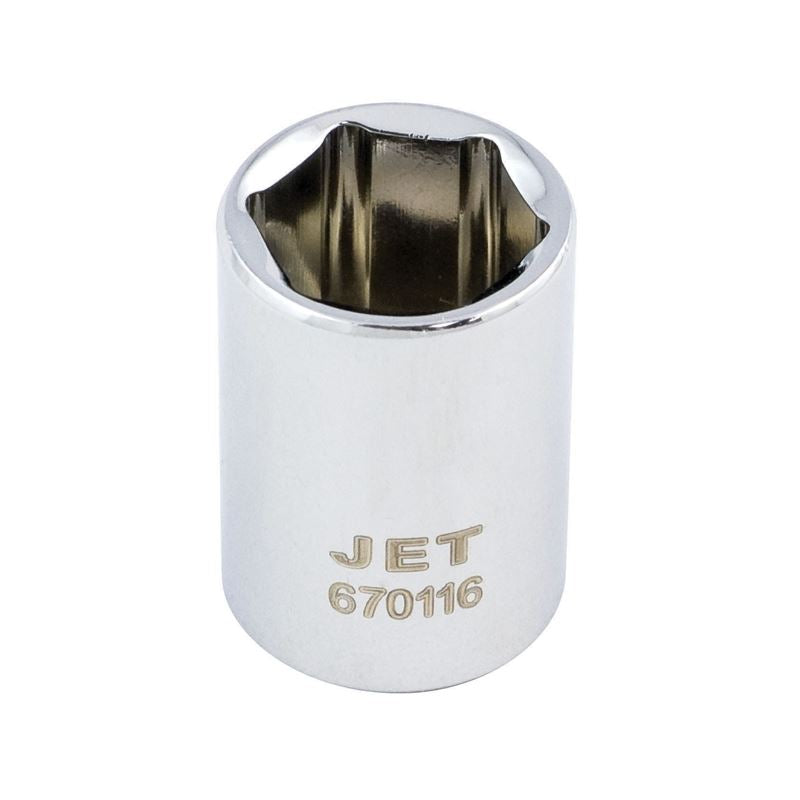 Jet 670111 1/4 Dr X 11/32 Regular Chrome Socket - 6 Point