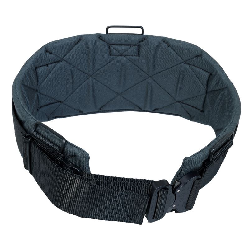 BADGER  GUNMETAL PADDED BELT