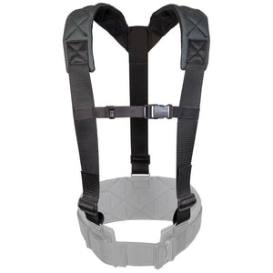 BADGER 420010 Gunmetal Grey Suspenders