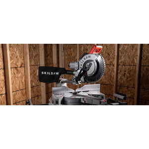 SKILSAW SPT88-01 12 In. Worm Drive Dual Bevel Sliding Miter Saw