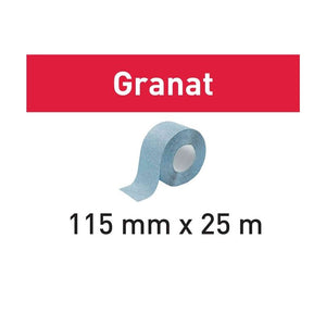 Abrasives Roll 115x25m P150 GR Granat