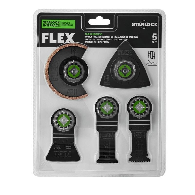 FLEX FAM40002-5 5 Pc. Tiling Project Set