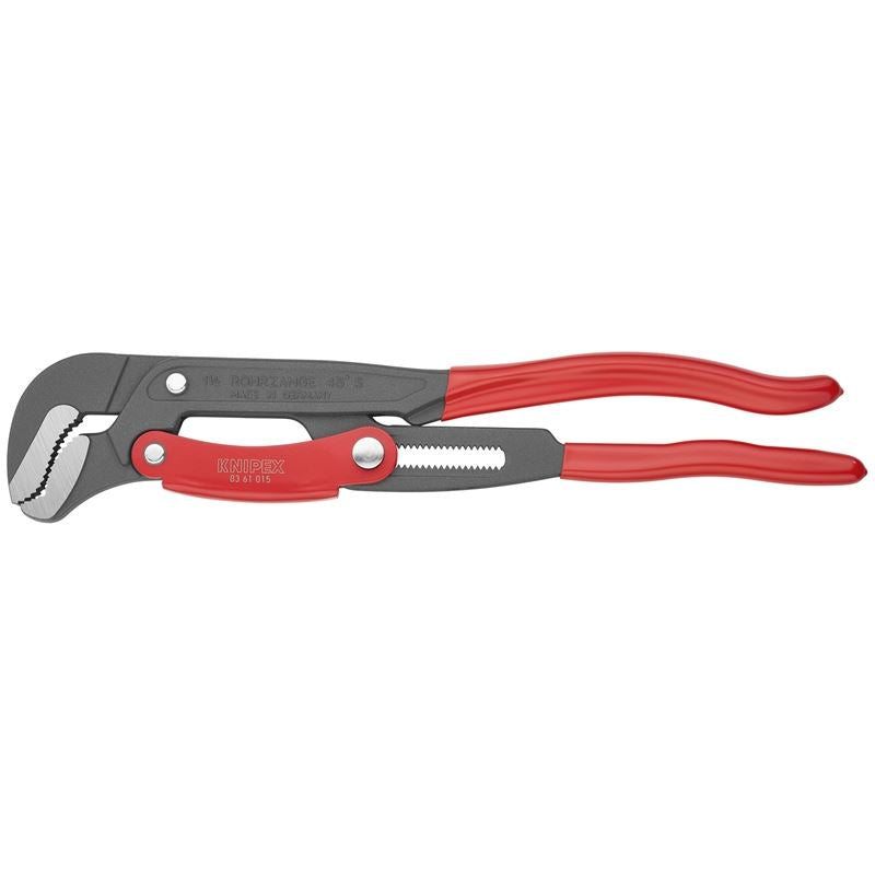 KNIPEX 83 61 015 16 1/2in Rapid Adjust Swedish Pipe Wrench S Type