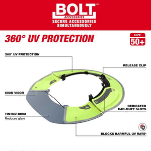 Milwaukee 48-73-1073 BOLT Sun Visor