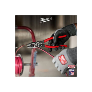 Milwaukee MT500C 9in Linemans Dipped Grip Pliers w/ Crimper  Bolt Cutter (USA)