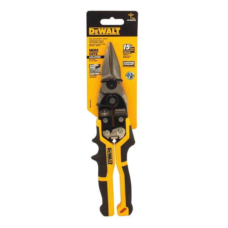 DEWALT DWHT14675 Straight Cut Ergo Aviation Snip